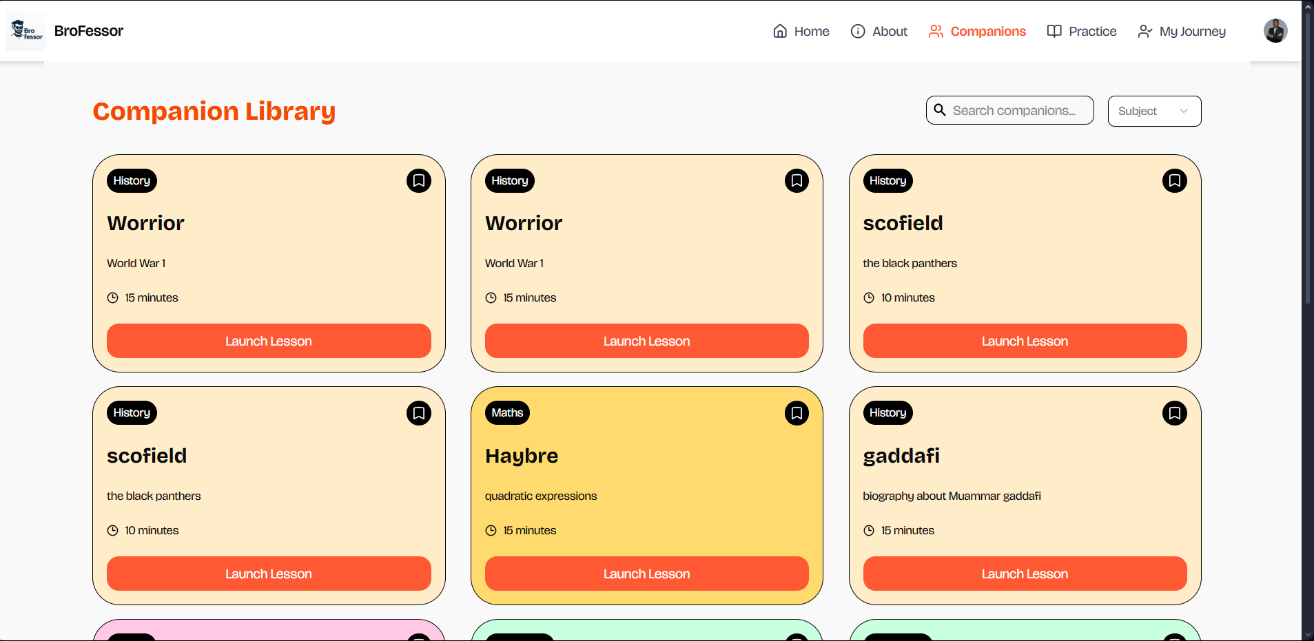 BroFessor screenshot 2